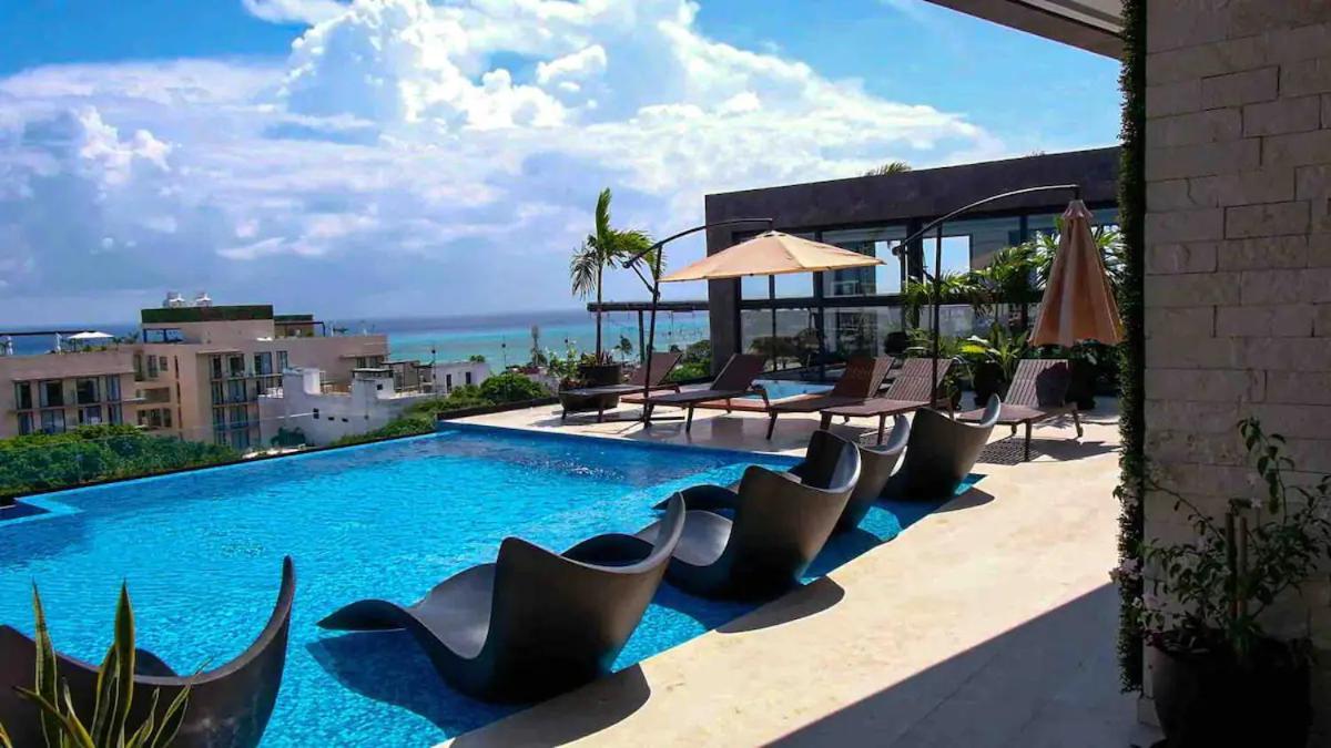 Stayon5A.Av.Penthouse With Privatepool Freeparking Playa del Carmen Exterior photo