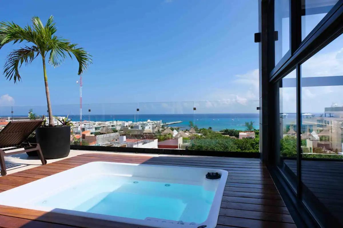 Stayon5A.Av.Penthouse With Privatepool Freeparking Playa del Carmen Exterior photo